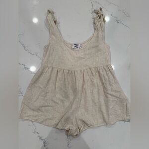 Princess Polly Cream Romper